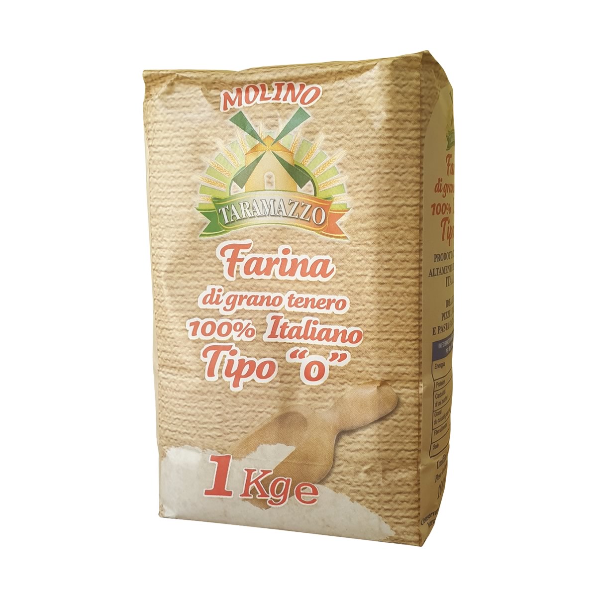 Farina Tipo 0 di Grano Tenero Nuvola 1Kg - Specialità dalla Campania